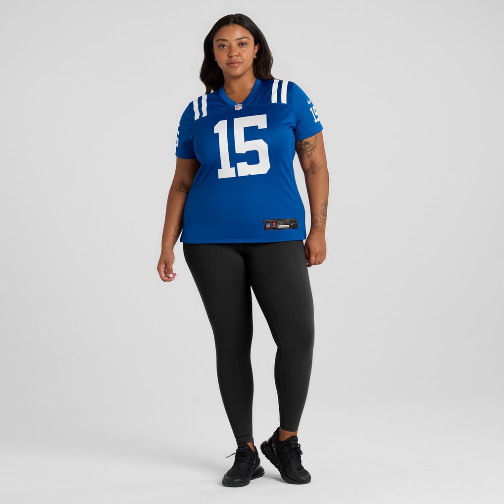 Women's Indianapolis Colts Riley Leonard Royal Team Game Jersey