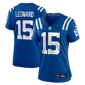 Women's Indianapolis Colts Riley Leonard Royal Team Game Jersey