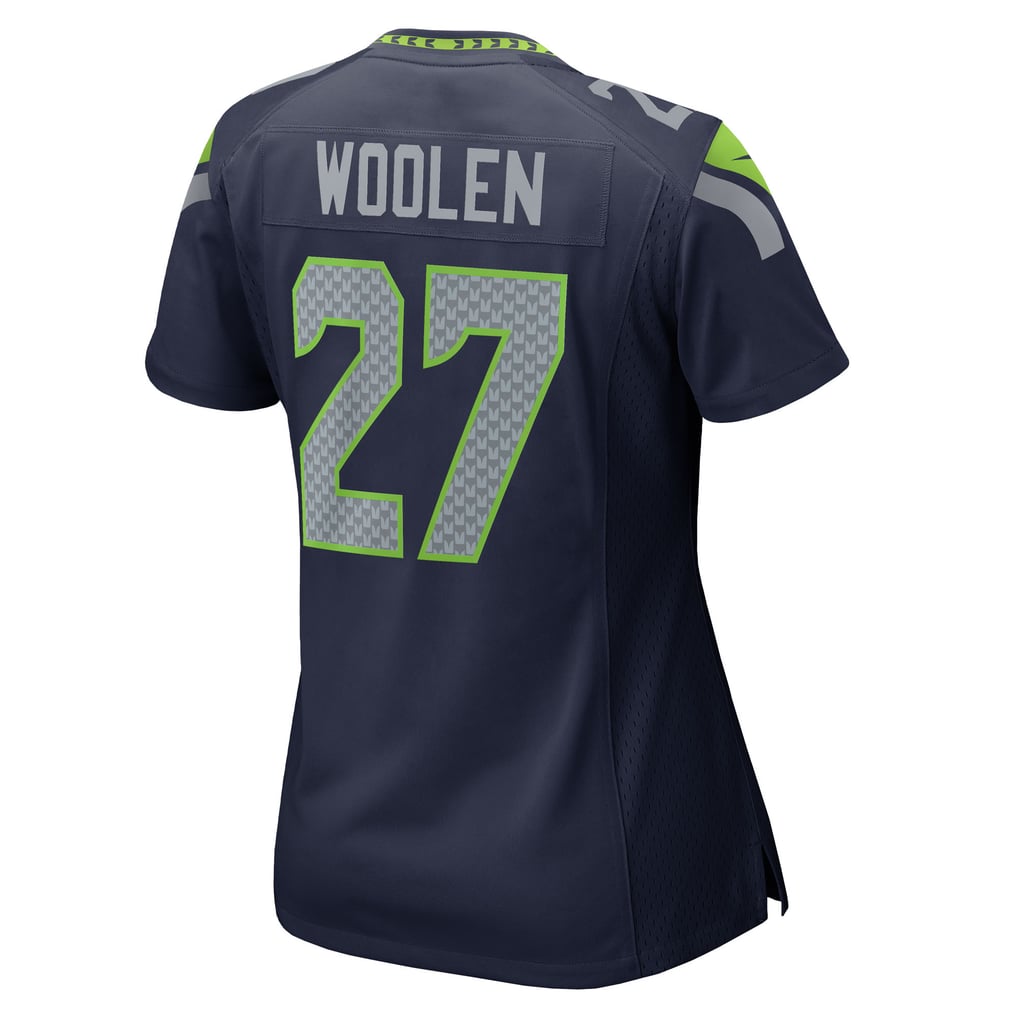 Women's Seattle Seahawks Riq Woolen College Navy Team Game Jersey