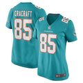 Women's Miami Dolphins River Cracraft Aqua Game Player Jersey