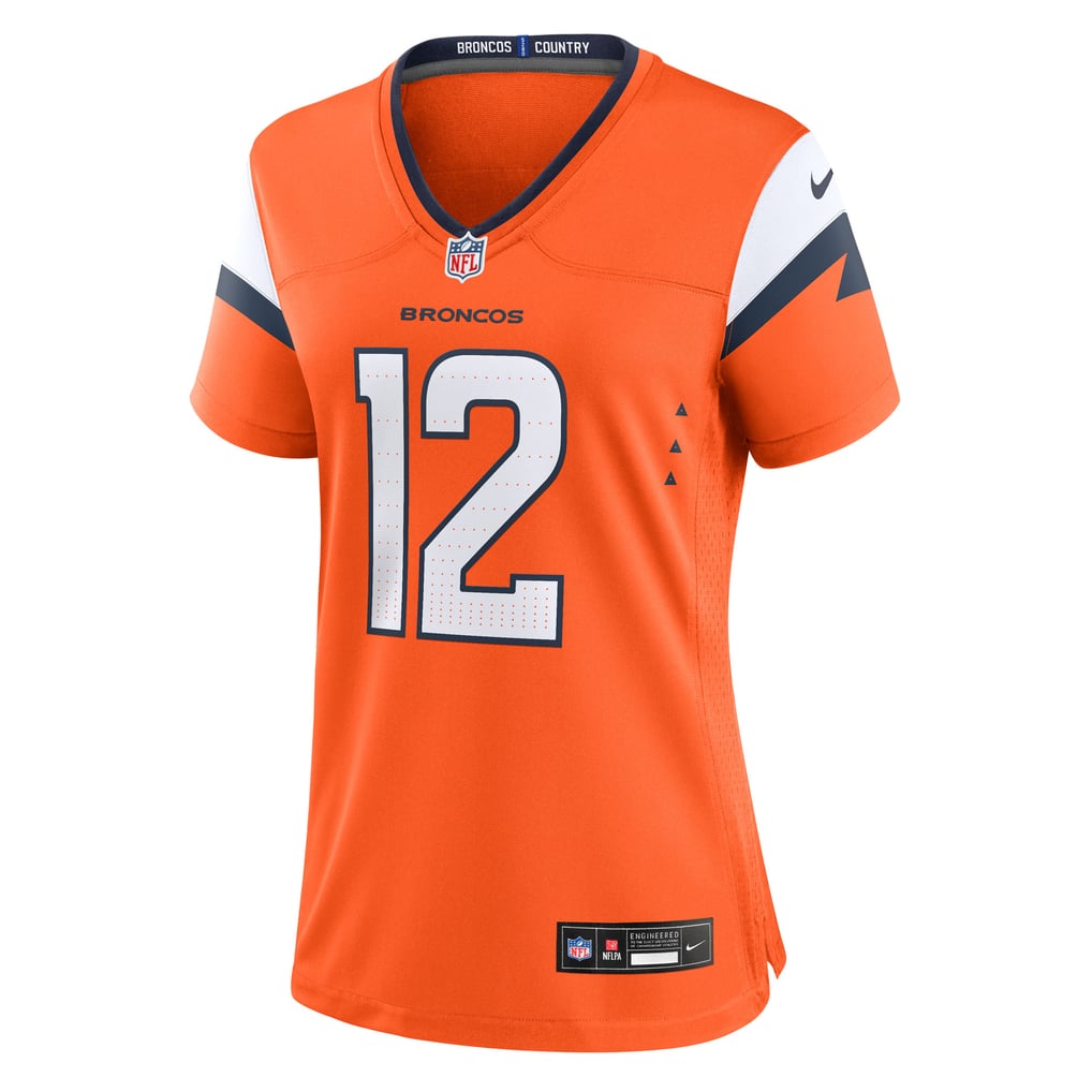 Women's Denver Broncos RJ Harvey Orange Team Game Jersey