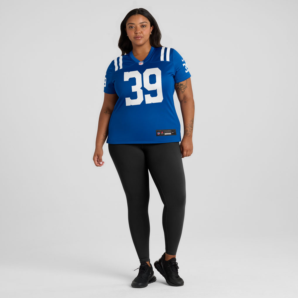 Women's Indianapolis Colts Rob Carter Jr. Royal Team Game Jersey
