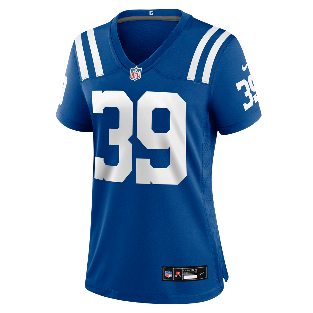 Women's Indianapolis Colts Rob Carter Jr. Royal Team Game Jersey