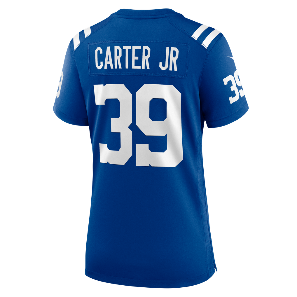 Women's Indianapolis Colts Rob Carter Jr. Royal Team Game Jersey