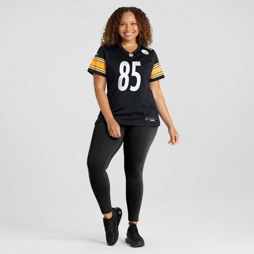 Women's Pittsburgh Steelers Robert Tonyan Black Team Game Jersey