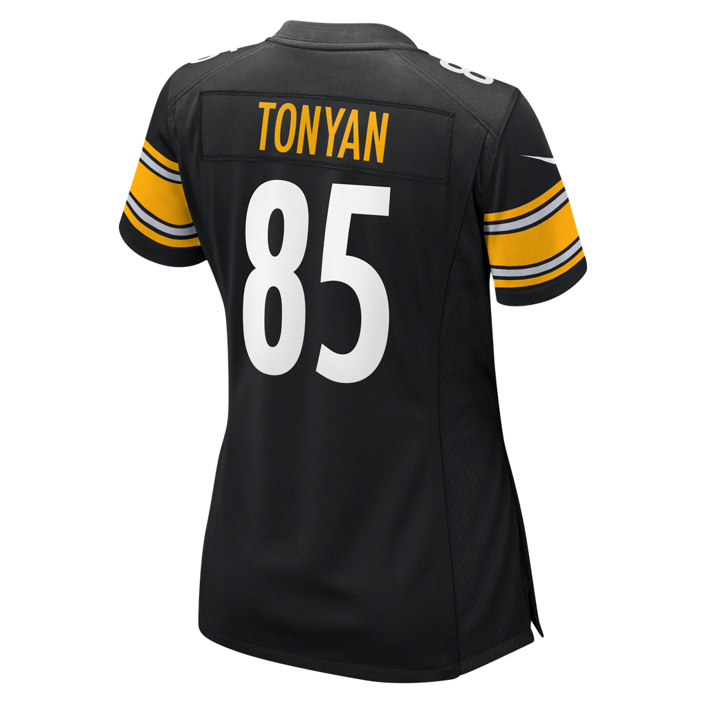 Women's Pittsburgh Steelers Robert Tonyan Black Team Game Jersey