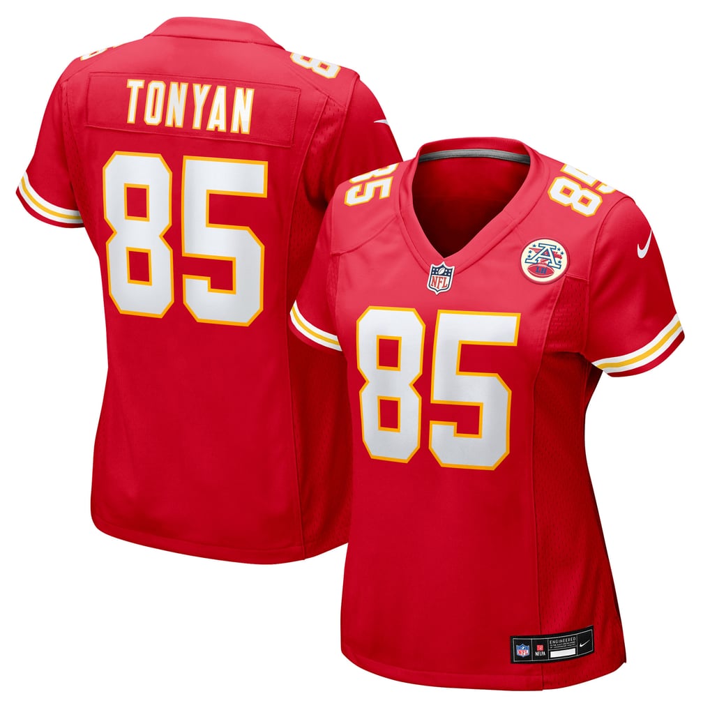 Women's Kansas City Chiefs Robert Tonyan Red Team Game Jersey