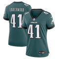 Women's Philadelphia Eagles Rocco Underwood Midnight Green Team Game Jersey