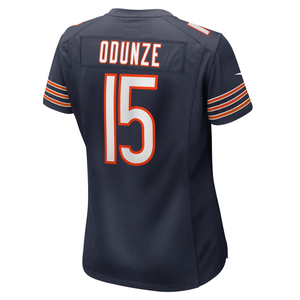 Women's Chicago Bears Rome Odunze Navy Game Jersey