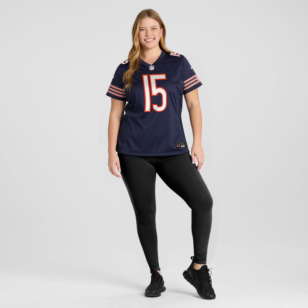 Women's Chicago Bears Rome Odunze Navy Game Jersey