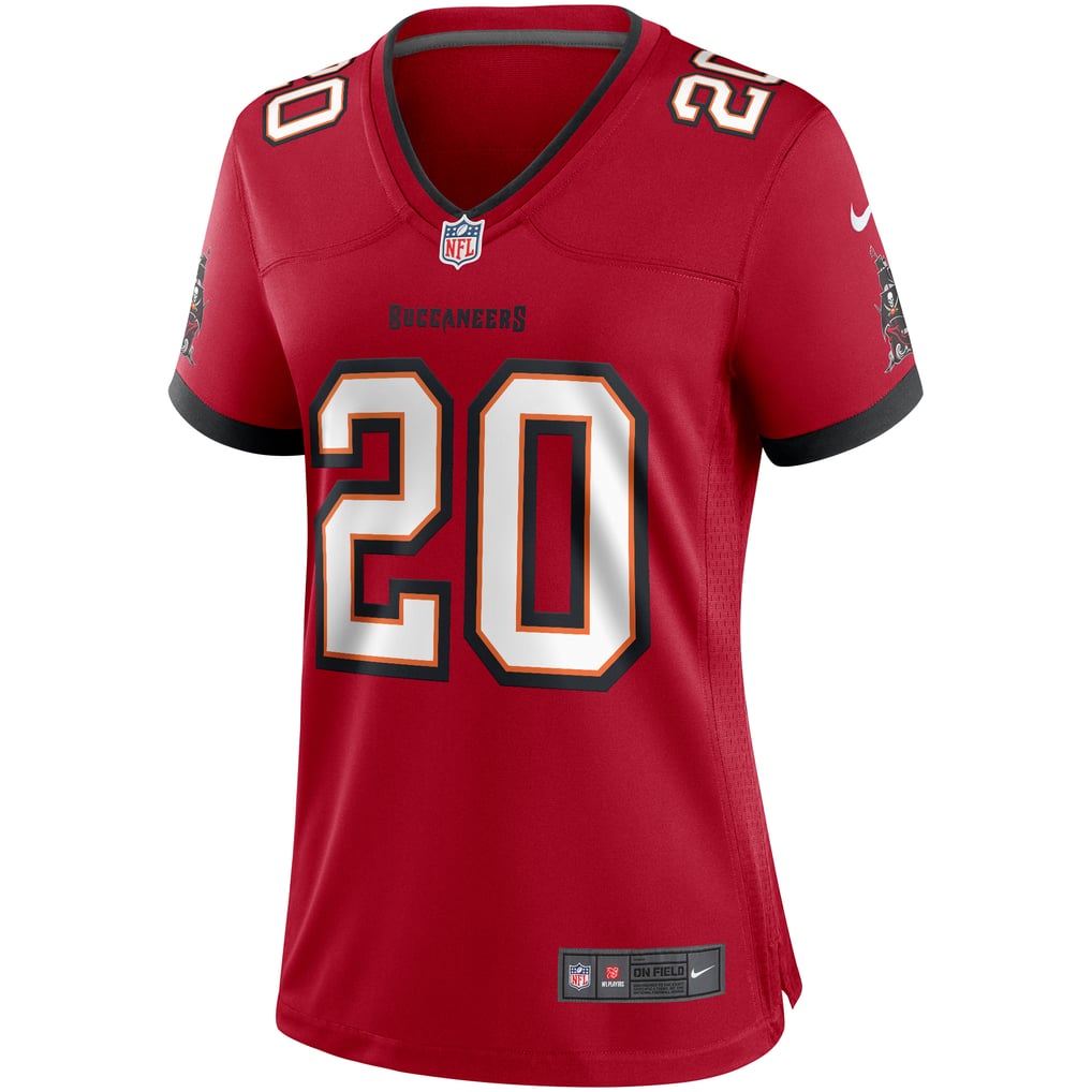 Women's Tampa Bay Buccaneers Ronde Barber Red Game Retired Player Jersey