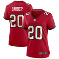 Women's Tampa Bay Buccaneers Ronde Barber Red Game Retired Player Jersey