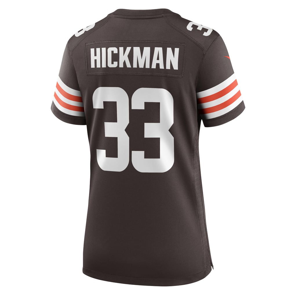Women's Cleveland Browns Ronnie Hickman Brown Team Game Jersey