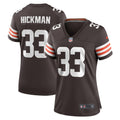 Women's Cleveland Browns Ronnie Hickman Brown Team Game Jersey