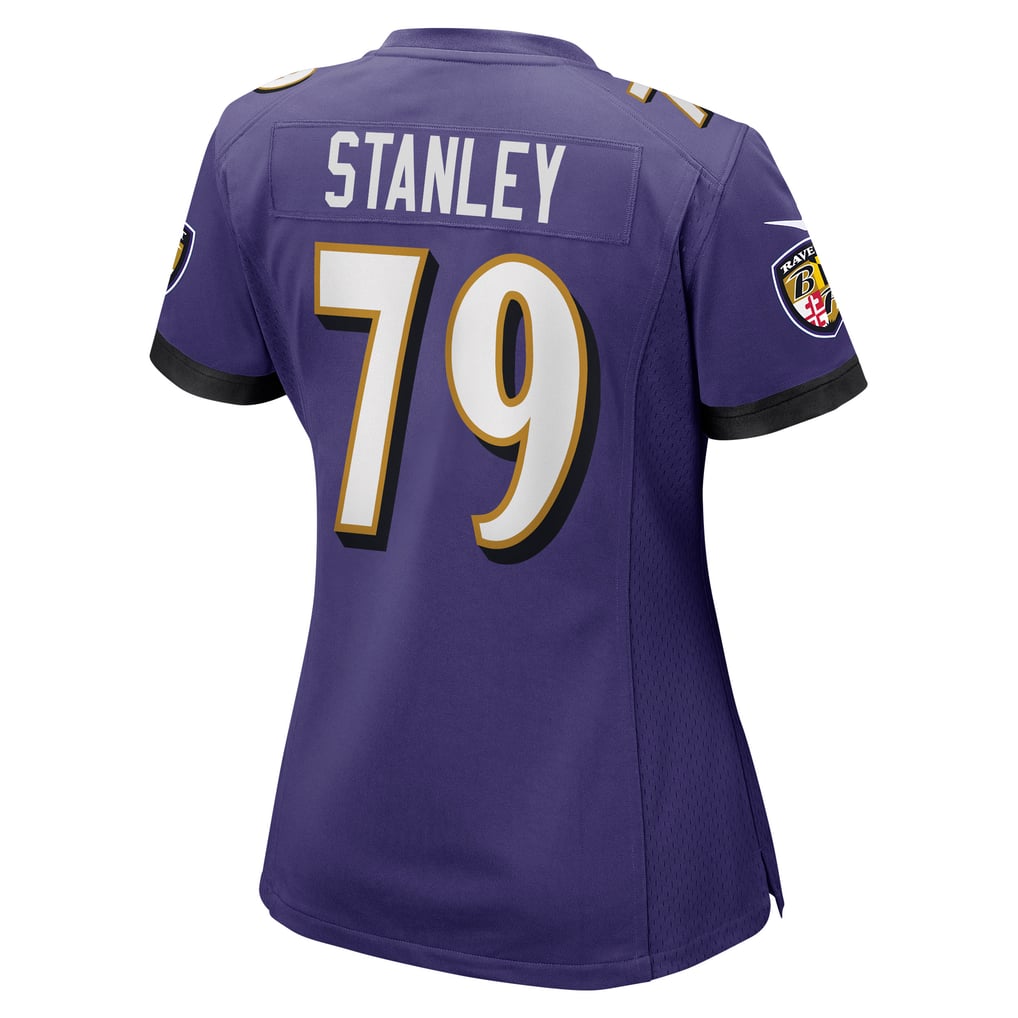Women's Baltimore Ravens Ronnie Stanley Purple Game Jersey