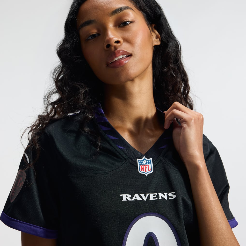 Women's Baltimore Ravens Roquan Smith Black Alternate Game Jersey