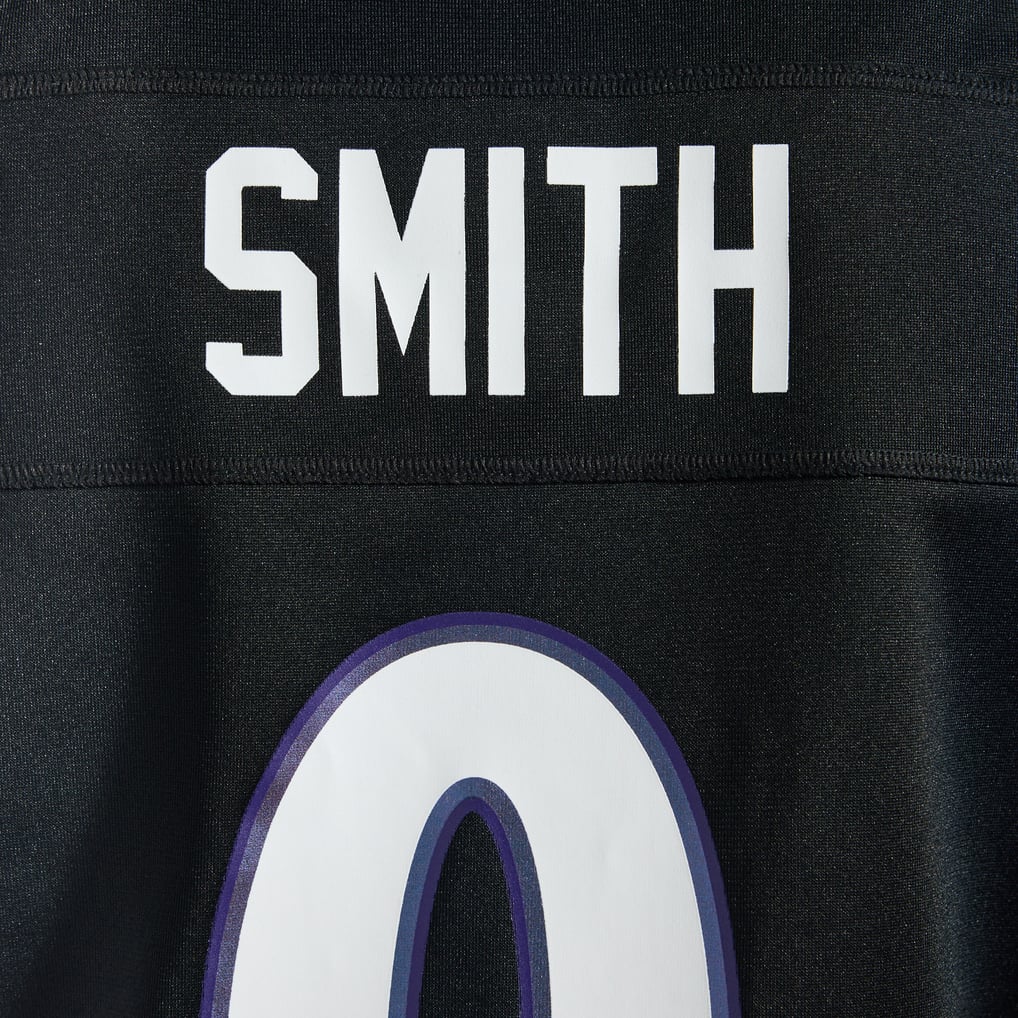 Women's Baltimore Ravens Roquan Smith Black Alternate Game Jersey