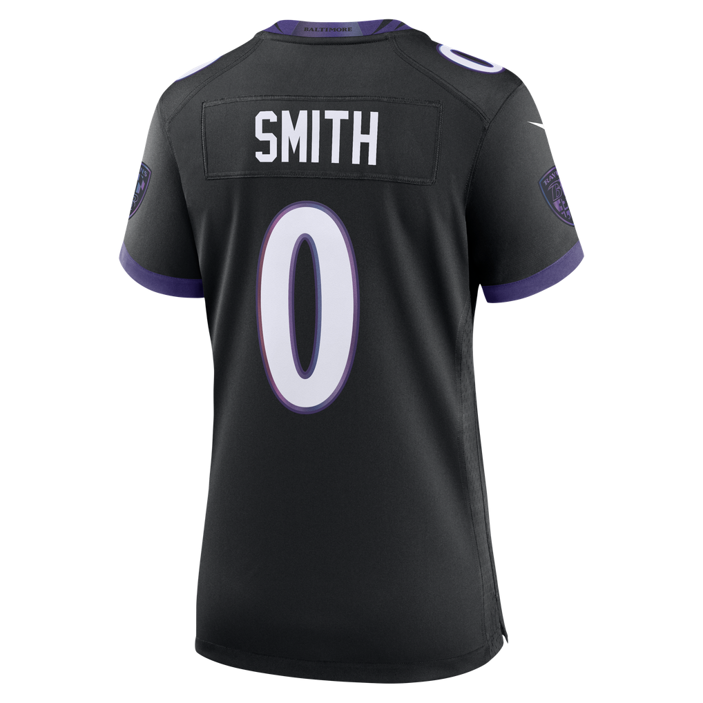 Women's Baltimore Ravens Roquan Smith Black Alternate Game Jersey