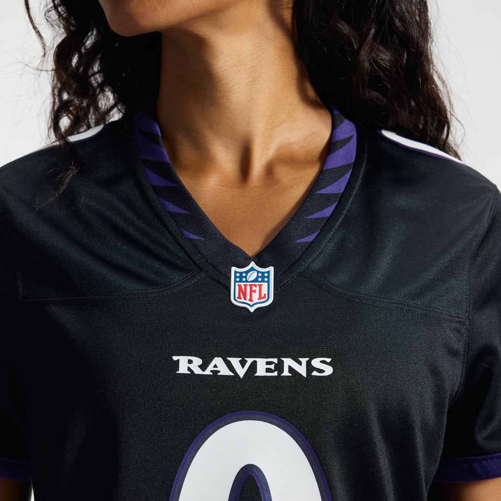Women's Baltimore Ravens Roquan Smith Black Alternate Game Jersey