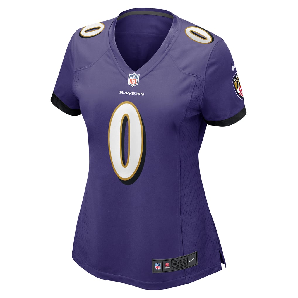 Women's Baltimore Ravens Roquan Smith Purple Team Game Jersey