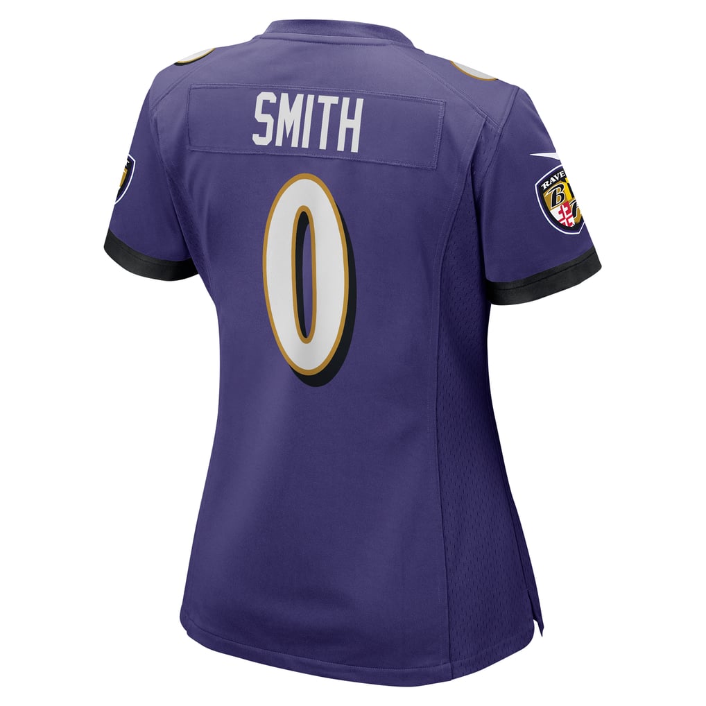 Women's Baltimore Ravens Roquan Smith Purple Team Game Jersey