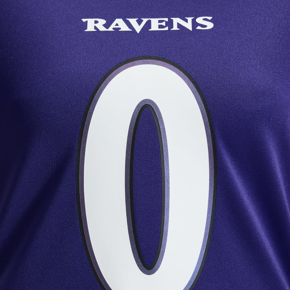 Women's Baltimore Ravens Roquan Smith Purple Team Game Jersey