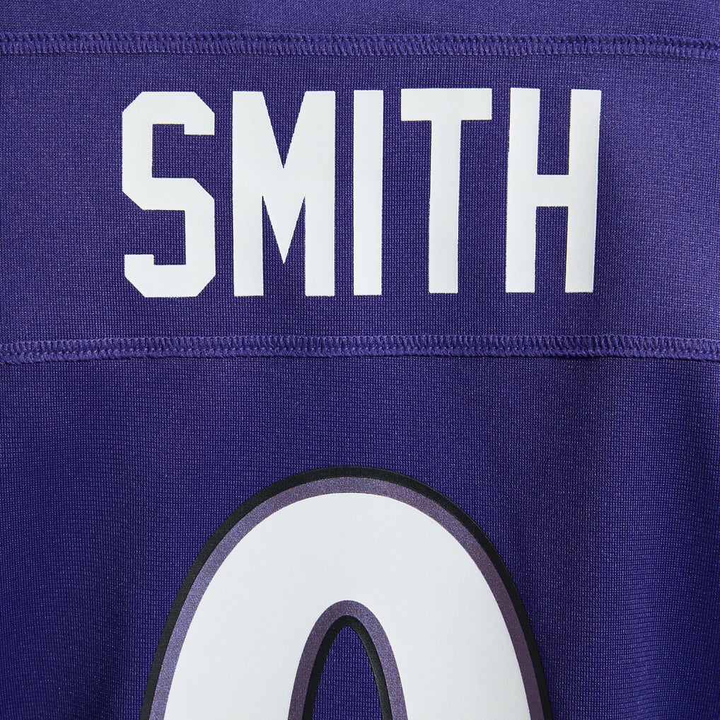 Women's Baltimore Ravens Roquan Smith Purple Team Game Jersey