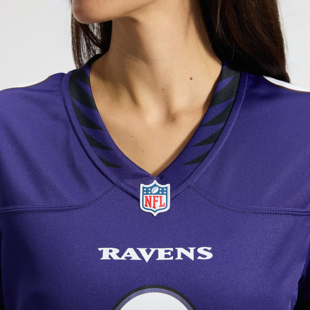 Women's Baltimore Ravens Roquan Smith Purple Team Game Jersey