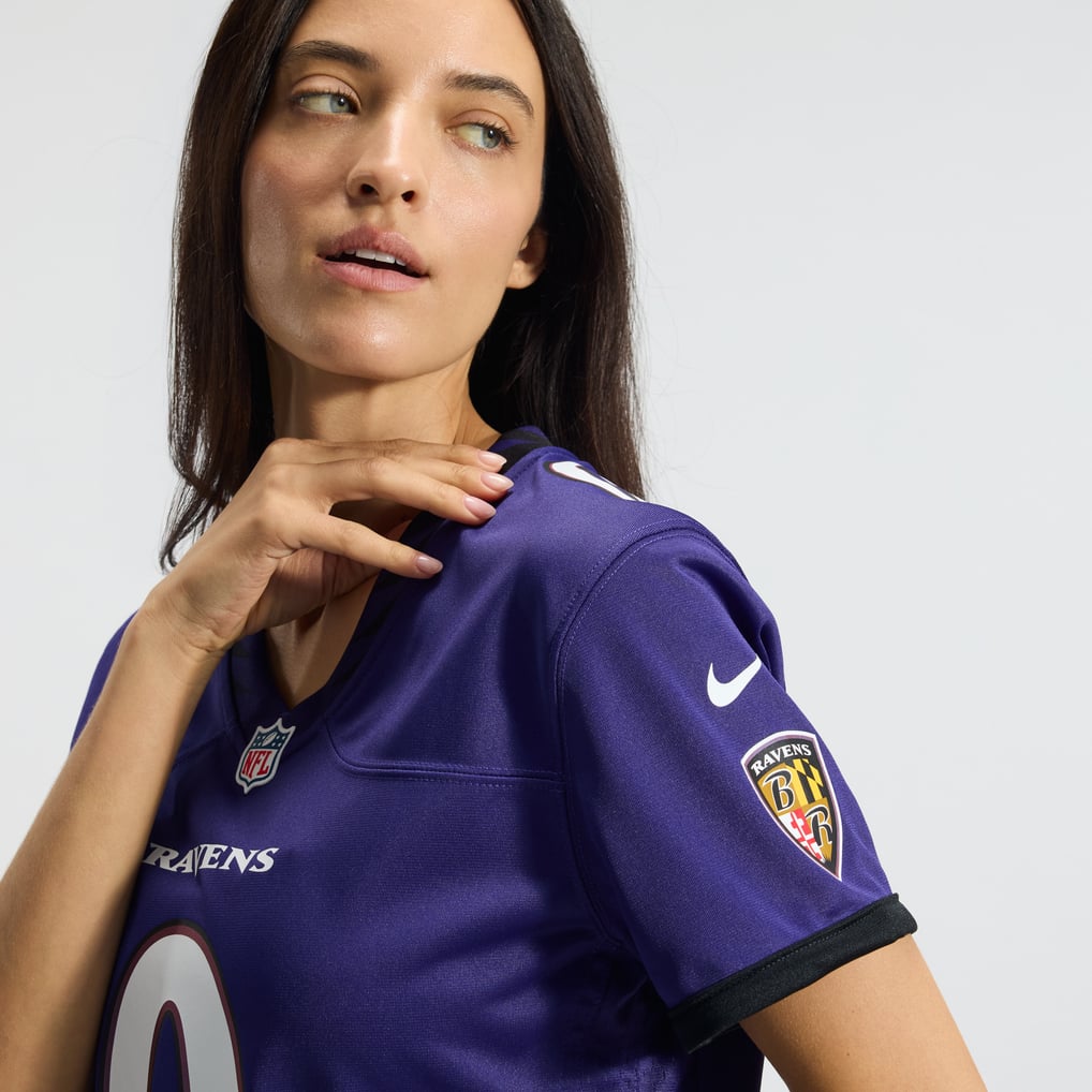 Women's Baltimore Ravens Roquan Smith Purple Team Game Jersey