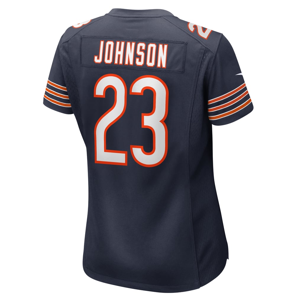 Women's Chicago Bears Roschon Johnson Navy Team Game Jersey