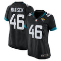 Women's Jacksonville Jaguars Ross Matiscik Black Game Jersey