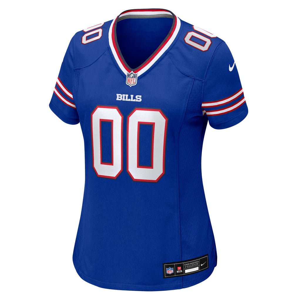 Women's Royal Buffalo Bills Custom Game Jersey