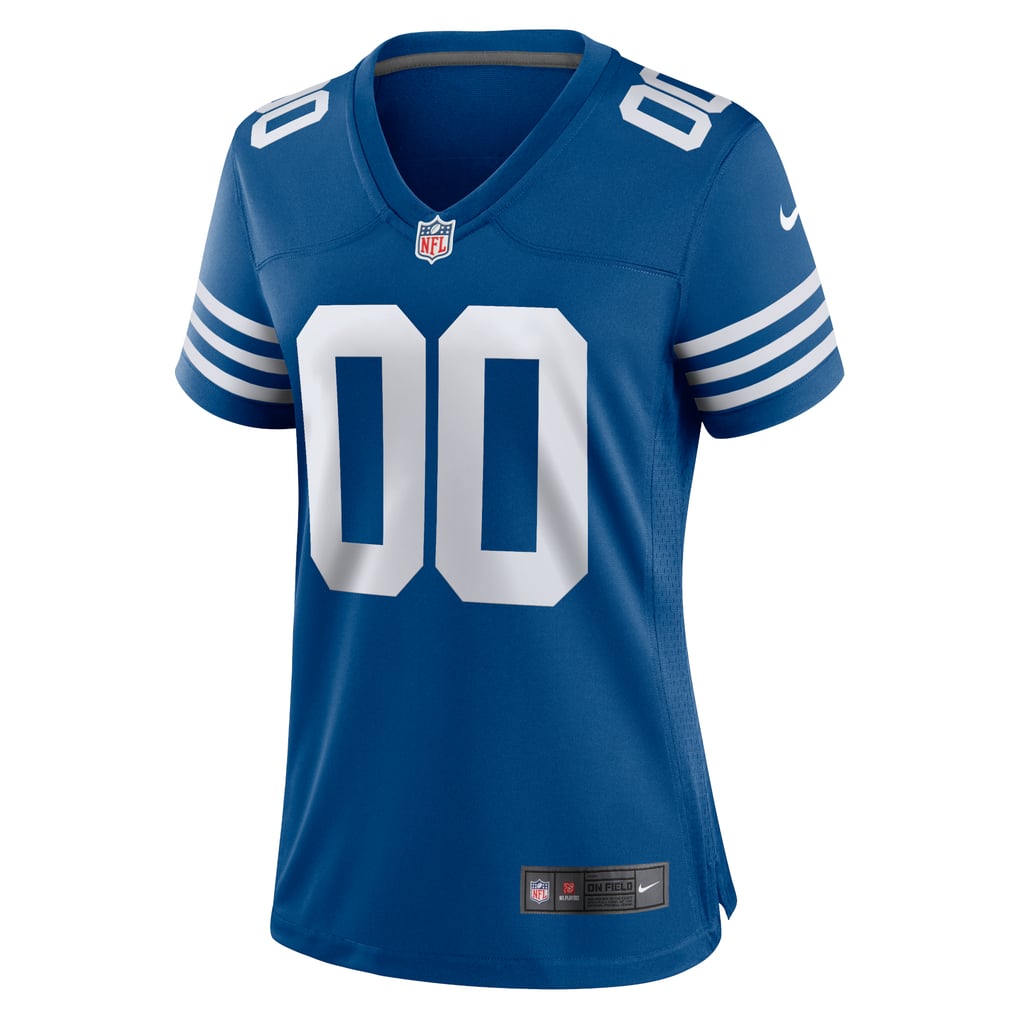Women's Indianapolis Colts Royal Alternate Custom Jersey