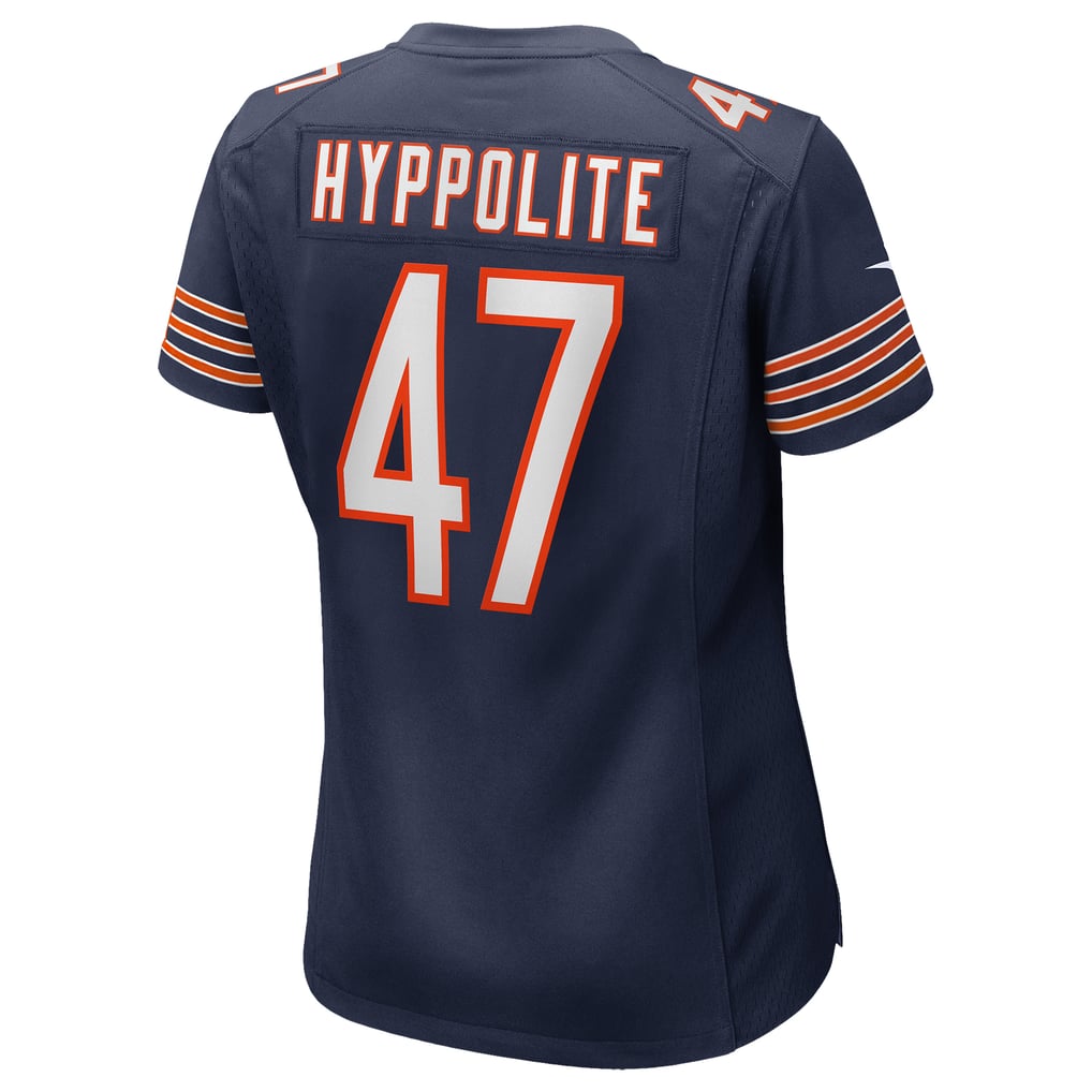 Women's Chicago Bears Ruben Hyppolite II Navy Team Game Jersey