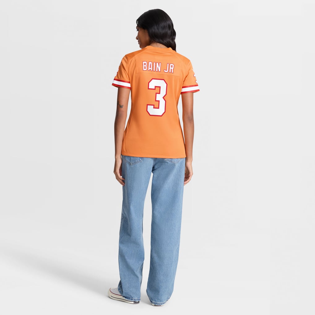 Women's Tampa Bay Buccaneers Rueben Bain Jr. Creamsicle Alternate Game Jersey