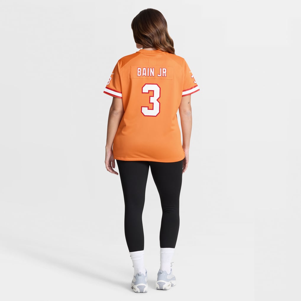 Women's Tampa Bay Buccaneers Rueben Bain Jr. Creamsicle Alternate Game Jersey