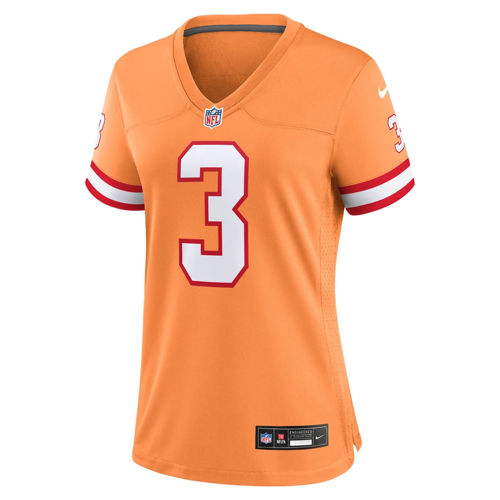 Women's Tampa Bay Buccaneers Rueben Bain Jr. Creamsicle Alternate Game Jersey