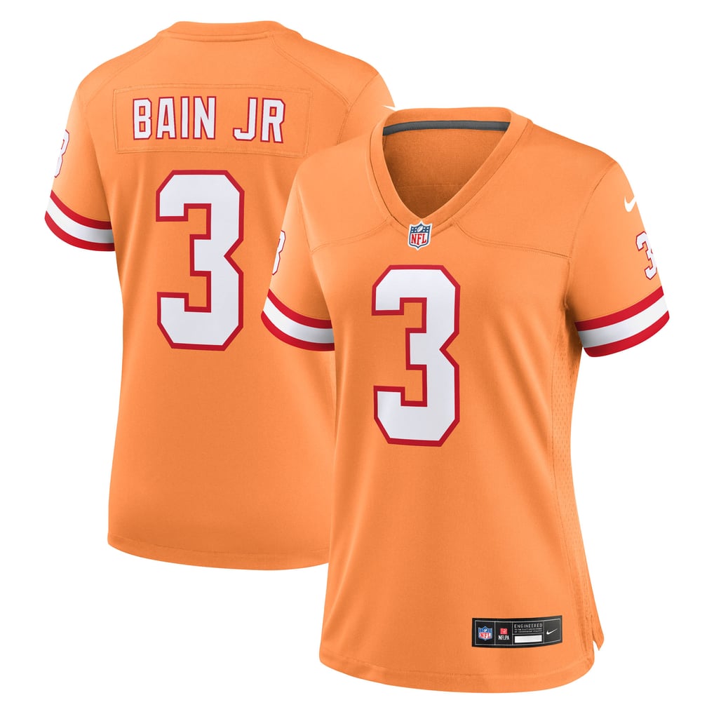 Women's Tampa Bay Buccaneers Rueben Bain Jr. Creamsicle Alternate Game Jersey