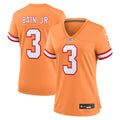 Women's Tampa Bay Buccaneers Rueben Bain Jr. Creamsicle Alternate Game Jersey