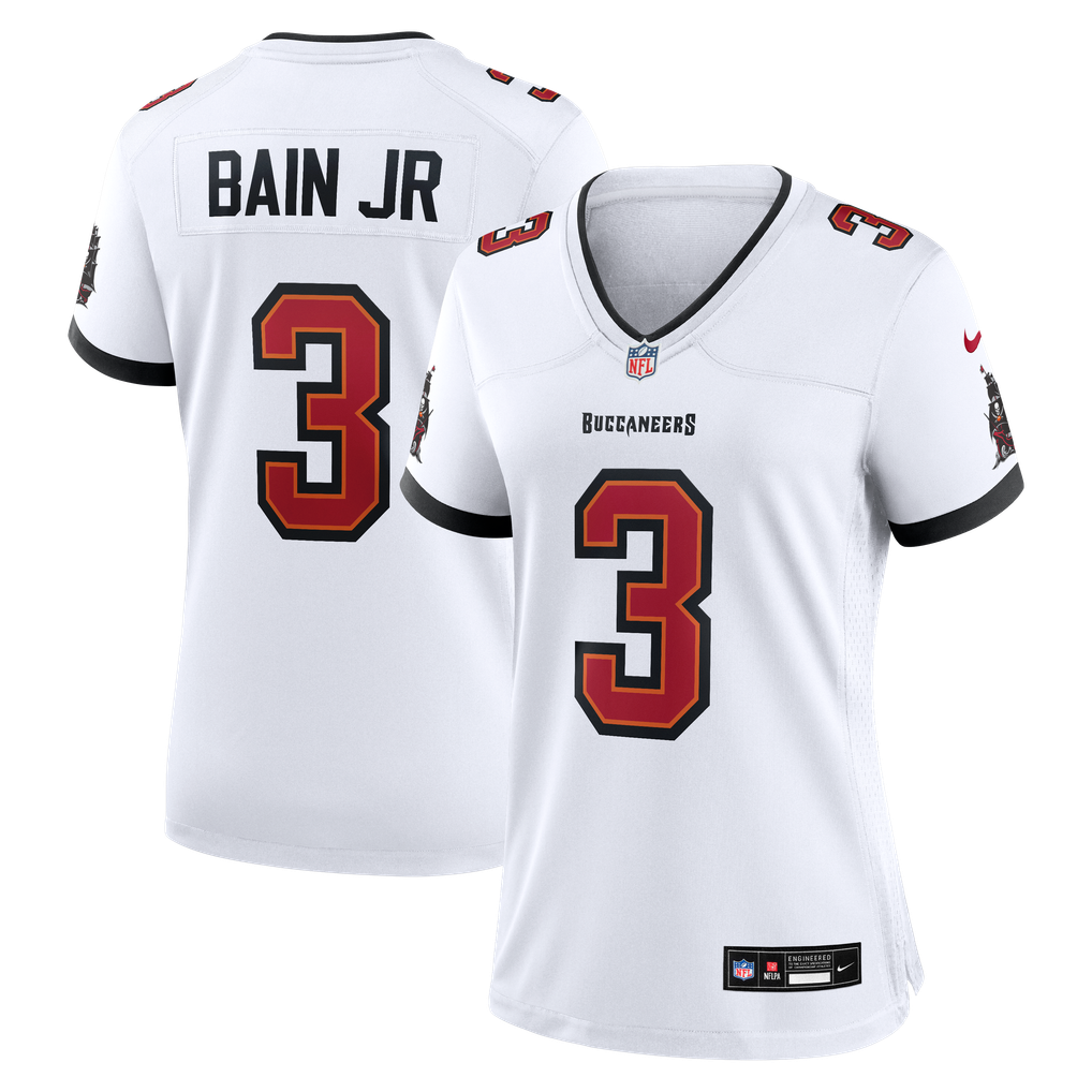 Women's Tampa Bay Buccaneers Rueben Bain Jr. White Game Jersey