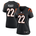 Women's Cincinnati Bengals Russ Yeast Black Team Game Jersey