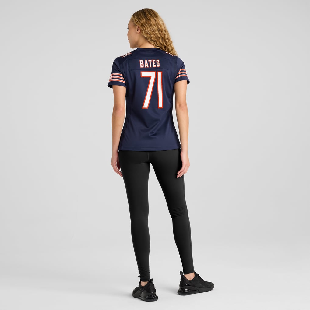 Women's Chicago Bears Ryan Bates Navy Game Jersey