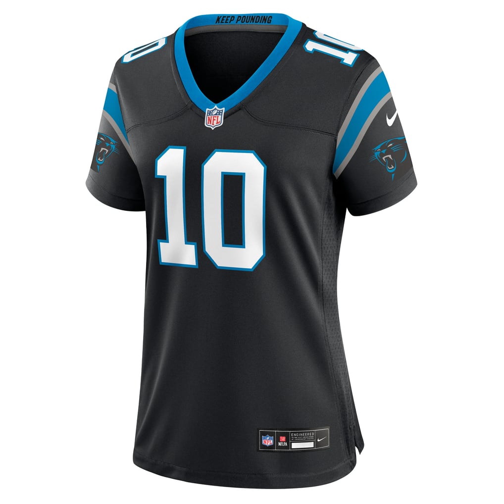 Women's Carolina Panthers Ryan Fitzgerald Black Team Game Jersey