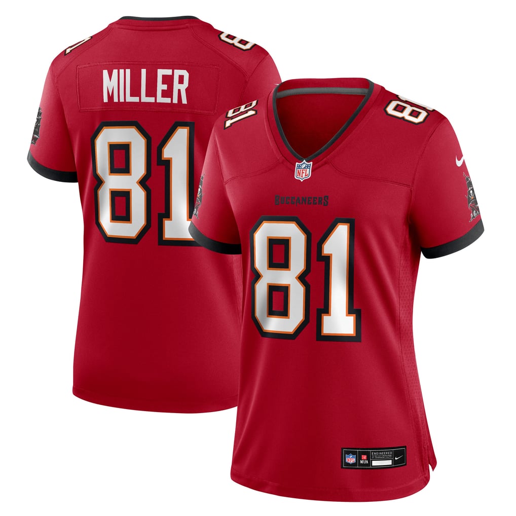 Women's Tampa Bay Buccaneers Ryan Miller Red Team Game Jersey