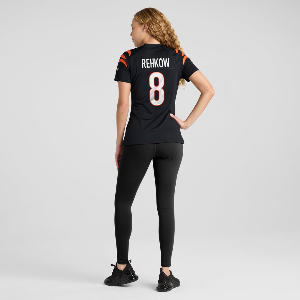 Women's Cincinnati Bengals Ryan Rehkow Black Game Jersey