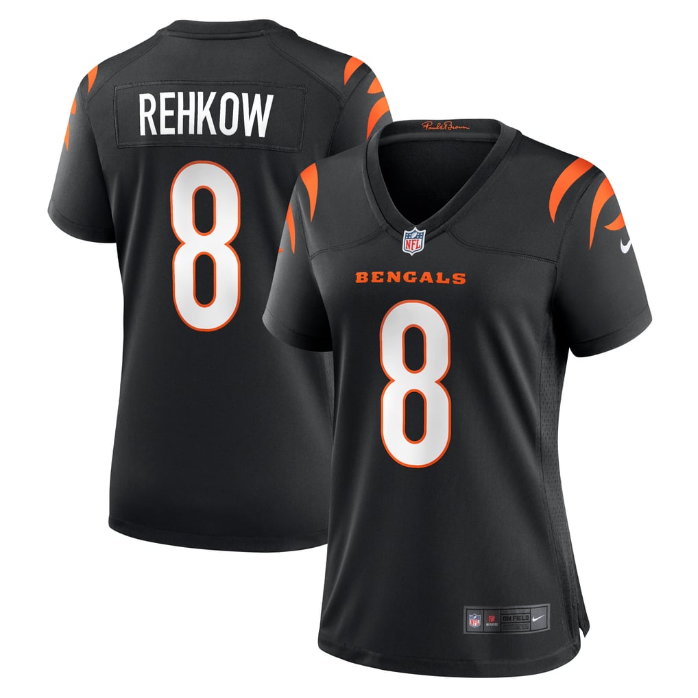 Women's Cincinnati Bengals Ryan Rehkow Black Game Jersey