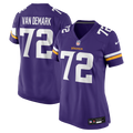 Women's Minnesota Vikings Ryan Van Demark Purple Team Game Jersey