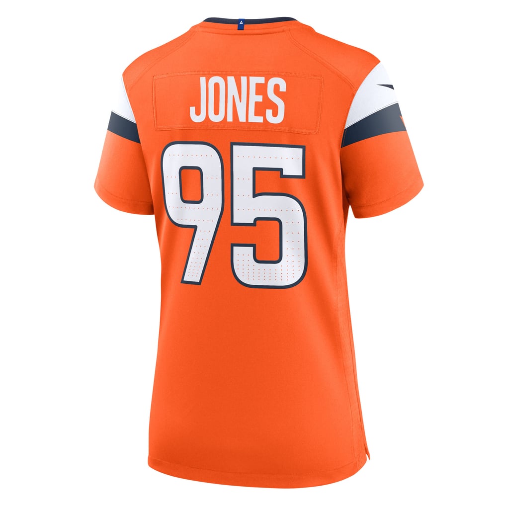 Women's Denver Broncos Sai'vion Jones Orange Team Game Jersey
