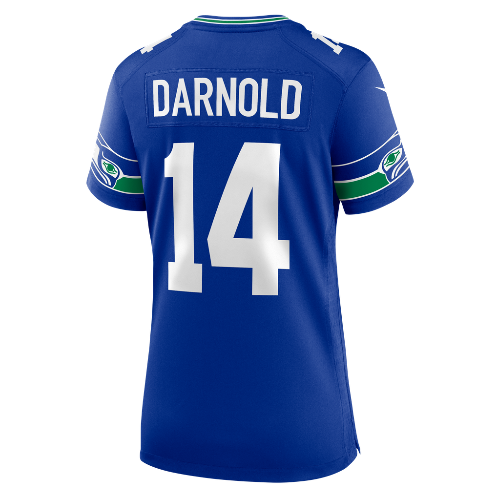 Women's Seattle Seahawks Sam Darnold Royal Alternate Game Jersey