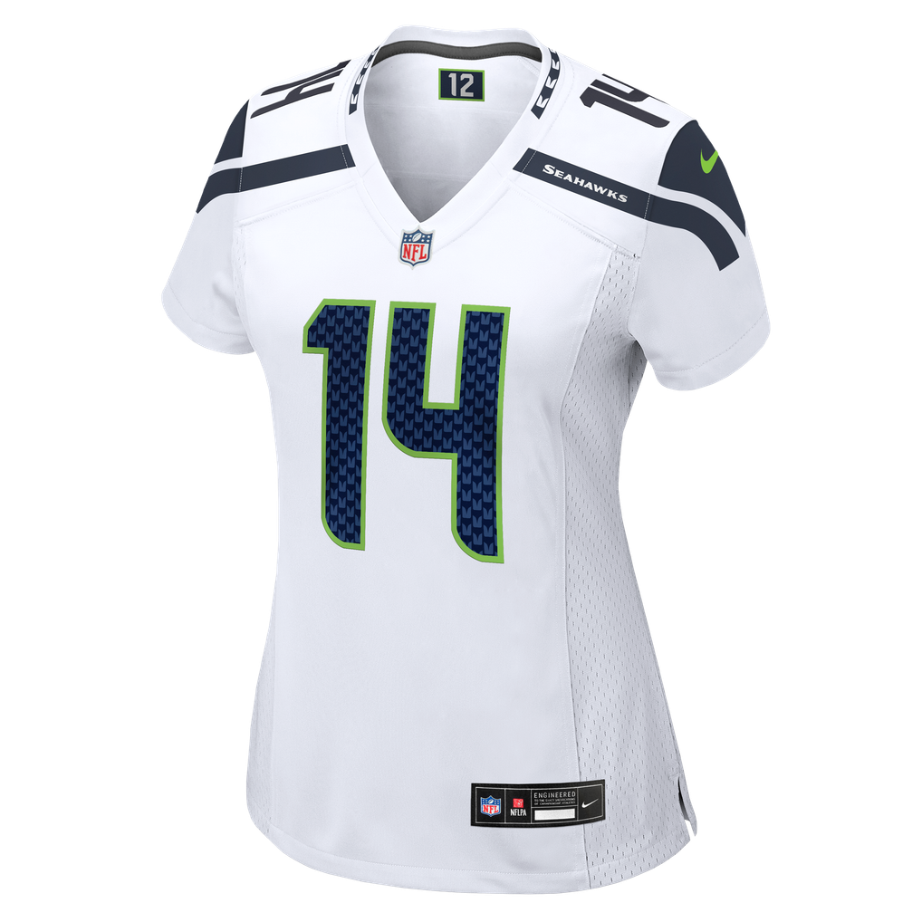 Women's Seattle Seahawks Sam Darnold White Game Jersey